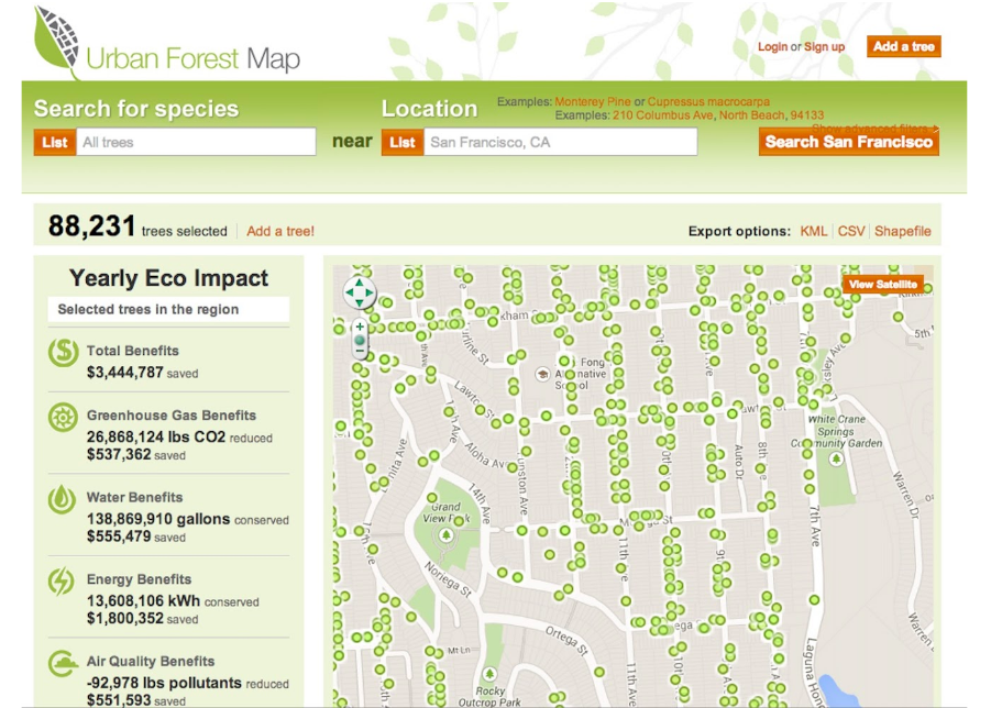 urbanforestmap