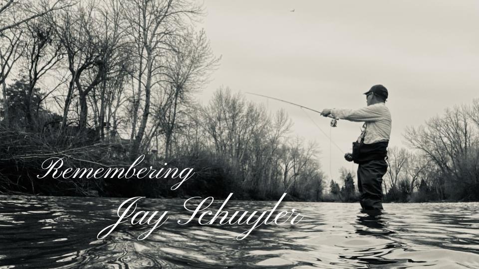 Jay Schuyler fishing the Boise River